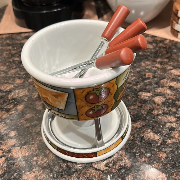 Jo!e Sweet Impressions Chocolate / Cheese Fondue Set - Picture 6 of 10